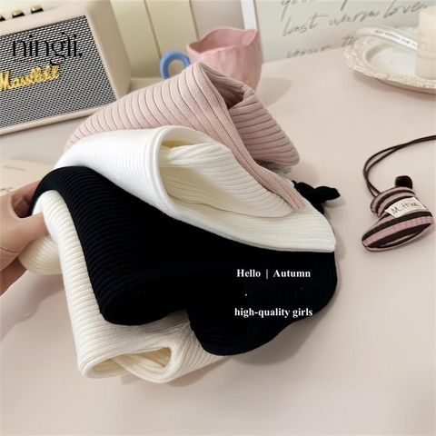 Hàng QC Áo len dài tay cổ bèo ống tay loe nhiều màu xinh xắn mặc ấm áp dày dặn mùa đông cho bé gái hot hit