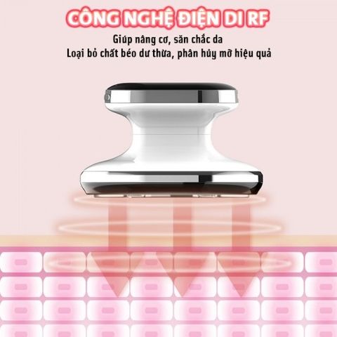 Máy massage giảm mỡ bụng Nikio NK-160 và làm săn chắc da toàn thân