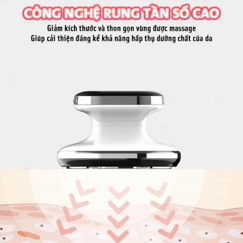 Máy massage giảm mỡ bụng Nikio NK-160 và làm săn chắc da toàn thân
