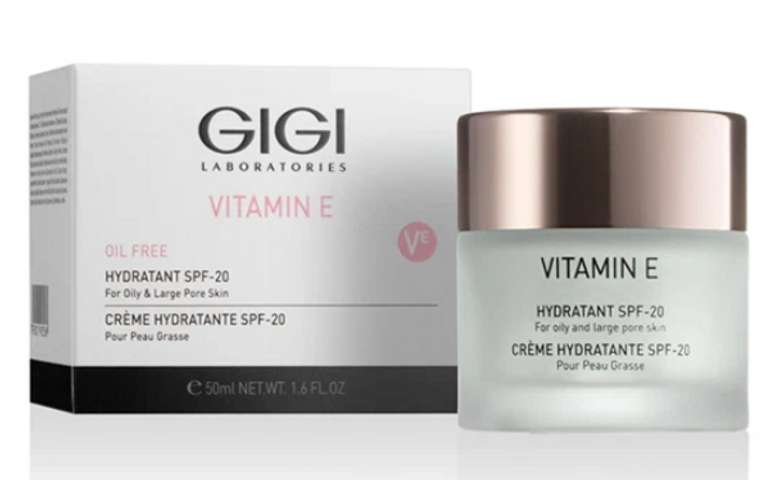 Kem Dưỡng Da Dầu Gigi Vitamin E Hydratant 50ml SPF20
