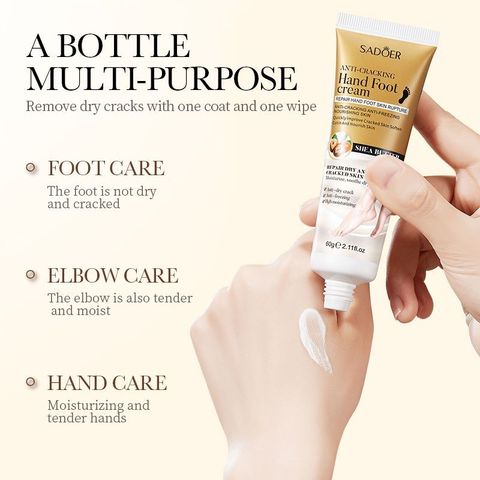 Kem dưỡng chân Kem dưỡng da tay Kem Chống Nẻ 60g Dưỡng Ẩm Chống Nẻ Da Tay Chân á sừng Bong da Nứt Gót Chân