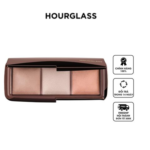 Bảng phấn highlight 3 ô Hourglass Ambient Lighting Palette - Phấn trang điểm mang đến vẻ đẹp tự nhiên cho mọi tông da, không chứa hóa chất độc hại 729525
