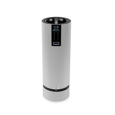 Bộ 2 Cối Xay Tiêu Muối Peugeot Line Electric u'Select 2/43148 15cm Màu Xám Carbon & Xám Nhôm