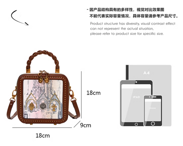 (V.I.P ORDER - LIMITED - TẶNG HỘP) - Túi xách Nữ kiểu dáng sang trọng, thiết kế lạ mắt size 18