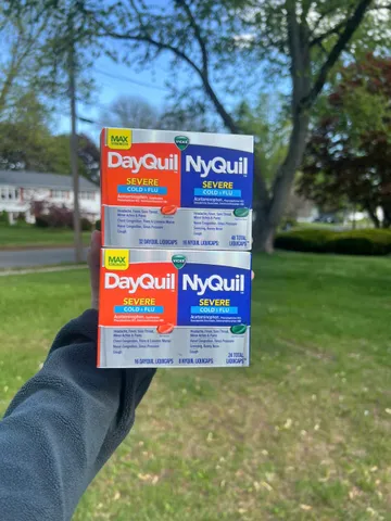 DayQuil & NyQuil 48 viên 24v Hàng Mỹ Strength Severe Cold & Flu