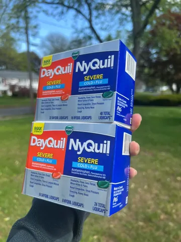 DayQuil & NyQuil 48 viên 24v Hàng Mỹ Strength Severe Cold & Flu