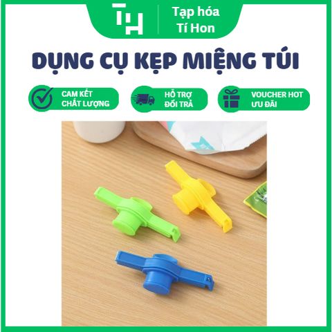 Dụng Cụ Kẹp Miệng Túi Có Nút Rót Tiện Lợi (TH132)