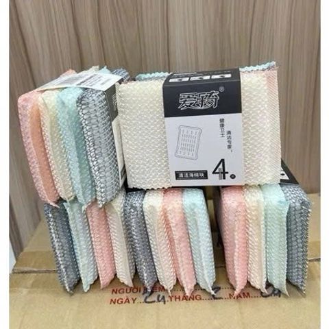 Combo 4 miếng rửa chén (TH133)