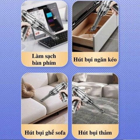Máy hút bụi ô tô xe hơi CY-107 loại xịn (TH138)