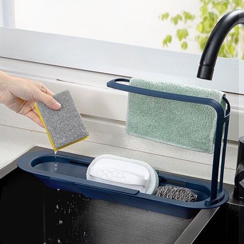Kệ nhựa cài bồn rửa chén (TH140)