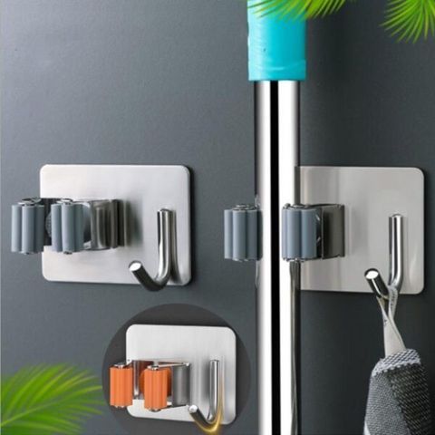 Móc treo cây lau nhà, kẹp chổi (TH142)