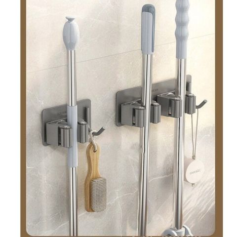 Móc treo cây lau nhà, kẹp chổi (TH142)