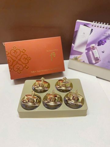 Set Kem Dưỡng Mắt Tái Sinh The history of Whoo Cheongidan Radiant Regenerating Eye Cream 5ml x 5