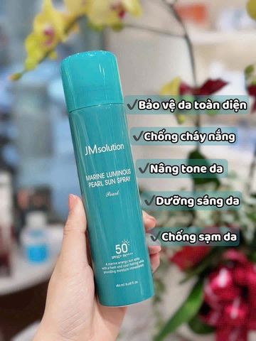 Xịt Chống Nắng Toàn Thân JM Solution SPF50+ PA++++ 180ml - Dưỡng Ẩm, Nâng Tone, Bảo Vệ Da Khỏe Mạnh