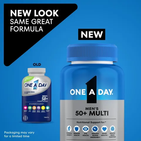 One A Day Men's 50+ Daily Multivitamin - Tăng cường sinh lực Nam