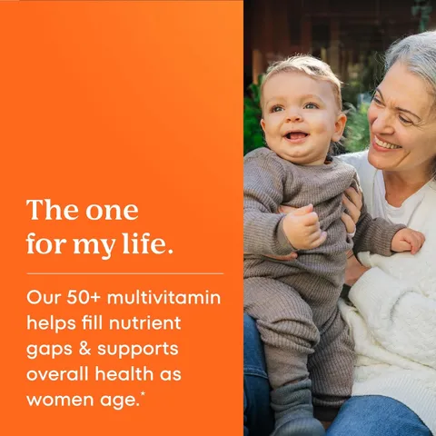 Vitamin Tổng Hợp One A Day Women’s 50+ Tăng Cường Sức Khỏe Phụ Nữ Trên 50 Tuổi, Hỗ Trợ Tim Mạch, Xương Khớp - 200 Viên