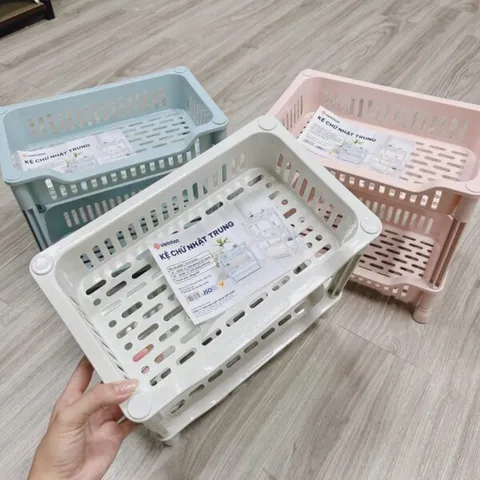 Kệ chữ nhật 2 - 3 tầng Việt Nhật (Màu ngẫu nhiên) (TH147)