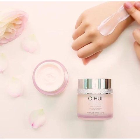 Kem Dưỡng Ẩm Ohui Miracle Moisture Cream 60ml - Chăm Sóc Da Mịn Màng, Hồng Hào, Cao Cấp Hàn Quốc