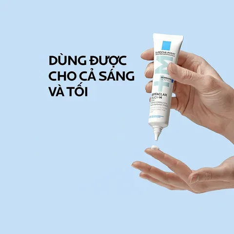 Kem chăm sóc mụn La Roche-Posay Effaclar Duo+M 40ml - Hỗ Trợ Làm Giảm Mụn, Dưỡng Ẩm Da và Ngăn Ngừa Tái Phát