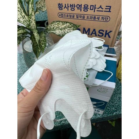Hộp 100 khẩu trang 5d Anh Tâm/An Tâm Trắng (TH160)