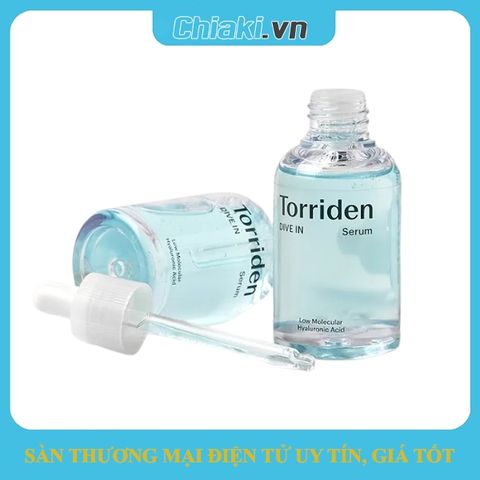 Serum Torriden Dive-In 50ml - Serum Cấp Nước Phục Hồi Da, Dưỡng Ẩm Sâu, Cho Làn Da Căng Bóng, Mềm Mịn, Phù Hợp Với Mọi Loại Da