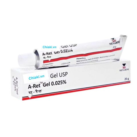Kem chăm sóc mụn Tre Gel USP Aret 0.025% Menarini - Hỗ Trợ Giảm Mụn Ẩn, Mụn Viêm - Cho Da Nhạy Cảm, Thích Hợp Người Mới Sử Dụng
