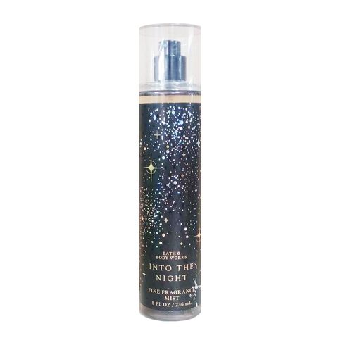 Xịt Thơm Toàn Thân Bath & Body Works Into The Night 236ml - Hương Ngọt Ngào Quyến Rũ Từ Quả Mọng Đen Và Hoa Nhài Ban Đêm