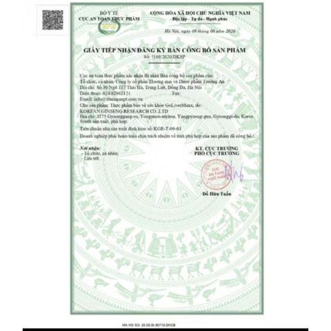 Viên Uống GoliverMaxx Hộp 60 viên.