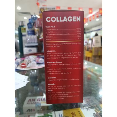 BEAUTY CARE COLLAGEN Tăng Cường Khả Năng Chống Oxy Hoá ,Làm đẹp da căng mịn da Hộp 30 Viên