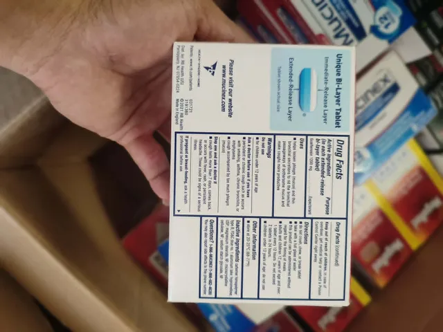 Viên uống cắt cơn ho có đàm, tức ngực Mucinex Maximum Strength 56 viên 729796