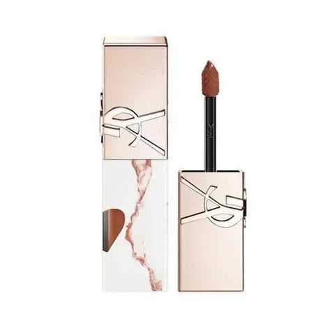  Son Yves Saint Laurent YSL The Inks Vinyl Cream 442 Cuppuccino Kiss - Son Môi Cam Cháy Cao Cấp Chất Lượng Sang Trọng, Dưỡng Ẩm Tối Ưu
