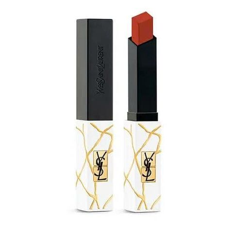  Son Lì Yves Saint Laurent YSL Rouge Pur Couture The Slim 1966 - Màu Đỏ Gạch , Dưỡng Ẩm, Độ Bám Màu Lên Đến 8 Giờ