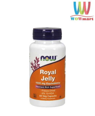 Sữa ong chúa Now Royal Jelly 1500mg 60 viên