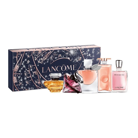 Set 5 Chai Nước Hoa Nữ Lancome Miniatures EDP - Hương Kinh Điển Cao Cấp, Quà Tặng Hoàn Hảo Cho Chị Em 730056