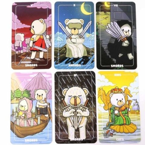 Bộ Bài Teddy Tarot 78 Lá Bài mã B272