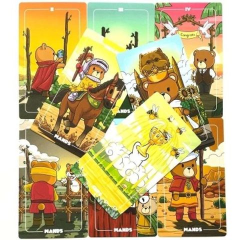 Bộ Bài Teddy Tarot 78 Lá Bài mã B272