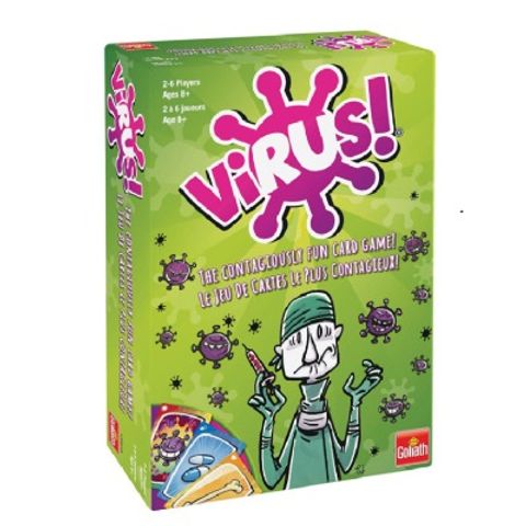 Đồ chơi thẻ bài Board game Goliath Virus Card Game Bộ Thẻ Trò Chơi Goliath Virus 2 The evolution Mở Rộng B62 game vui