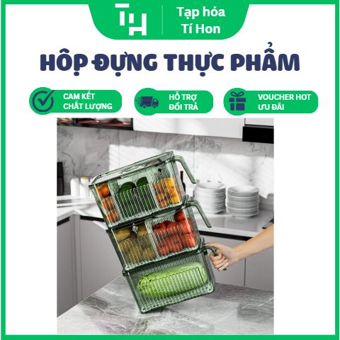 Hộp Đựng Thực Phẩm Có Tay Cầm (TH176)