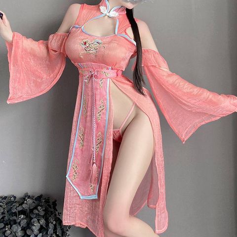Đồ hóa trang vũ nữ cổ trang trung quốc trang phục truyền thống sexy quyến rũ gợi cảm cosplay nữ yếm xinh xắn