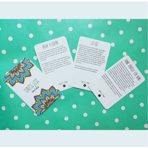 Stress Less Cards Bộ 50 Thẻ Bài Giải Tỏa Căng Thẳng B69