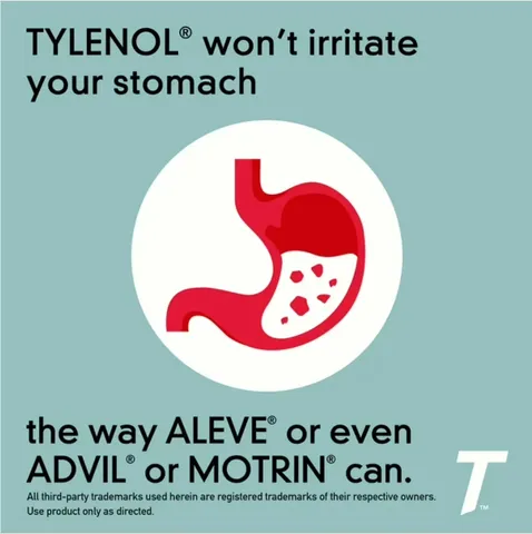 Tylenol Extra Strength 500mg - Giảm đau, hạ sốt hiệu quả - 325 viên