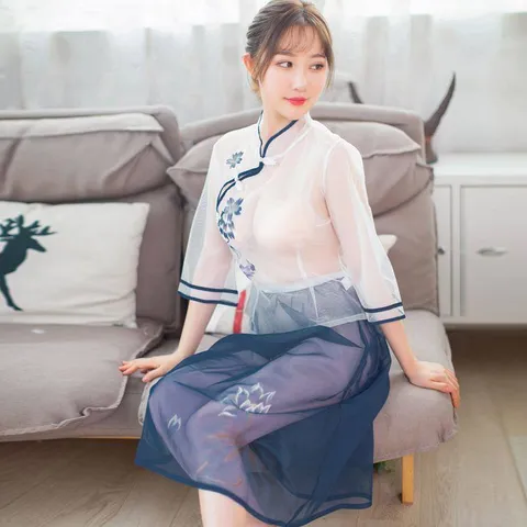 Hóa trang cổ trang trung hoa sexy quyến rũ gợi cảm cho nữ mã 832