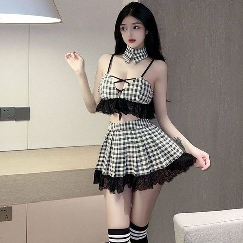 Set hầu gái xinh xắn dễ thương cho nữ cosplay anime hầu gái gợi cảm quyến rũ không kèm tất mã 423