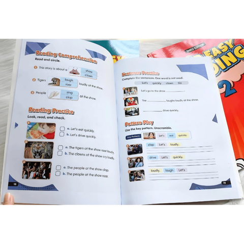 Super Easy Reading - Bộ 3q luyện đọc, có bán lẻ - Có đáp án file nghe