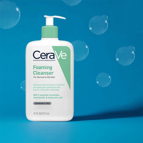 Sữa rửa mặt sạch sâu dành cho da dầu Cerave 473ML Chính Hãng