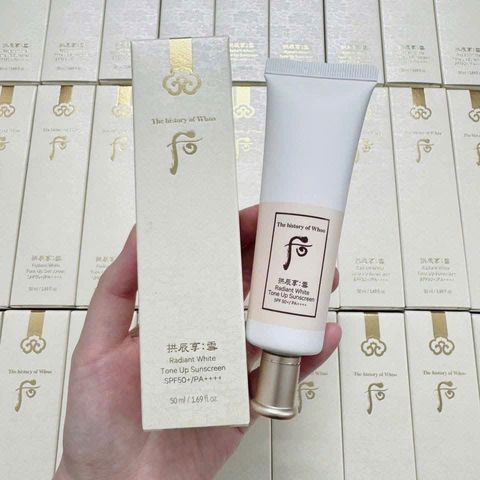 Kem Chống Nắng Whoo Trắng 50ml – Best Seller Nhà Whoo