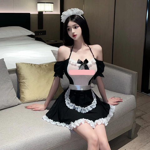 Cosplay Hầu Gái Nhật Bản Anime Xinh Gợi Cảm Dễ Thương - Mẫu 16
