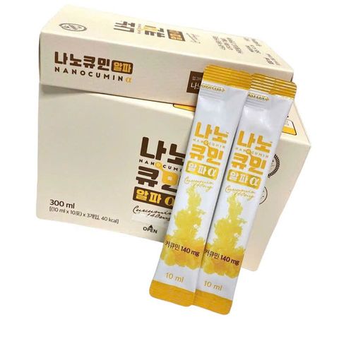 Tinh chất nghệ Nano Curcumin 30 ống 730904
