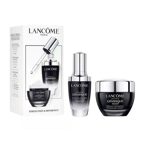 Set Tinh Chất Và Kem Dưỡng Phục Hồi Trẻ Hóa Da Lancôme Génifique Duo