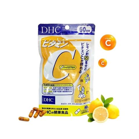 Viên uống bổ sung Vitamin C của DHC Nhật Bản 60 viên (30 ngày)